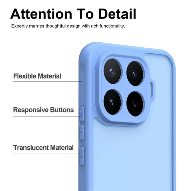 Coque Xiaomi 17T Pro Translucide Mate Antichoc