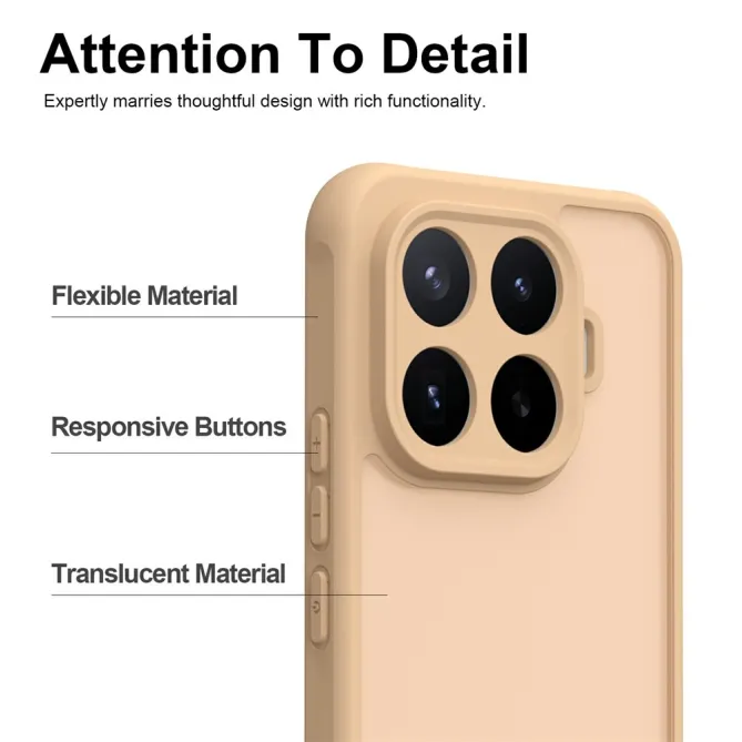 Coque Xiaomi 17T Pro Translucide Mate Antichoc