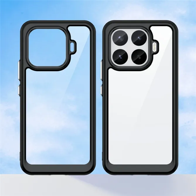 Coque Xiaomi 17T Pro Transparente Contour Coloré
