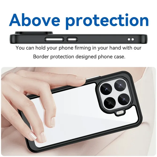 Coque Xiaomi 17T Pro Transparente Contour Coloré