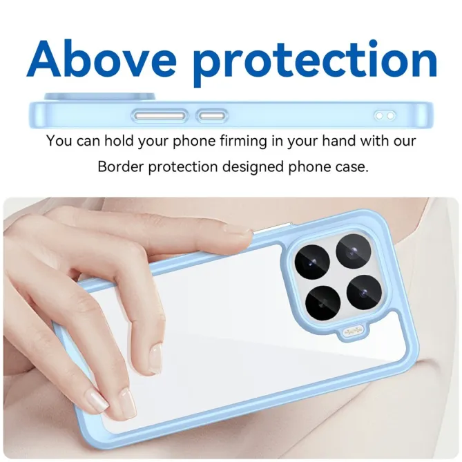 Coque Xiaomi 17T Pro Transparente Contour Coloré