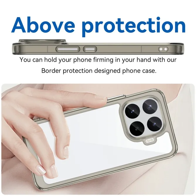 Coque Xiaomi 17T Pro Transparente Contour Coloré