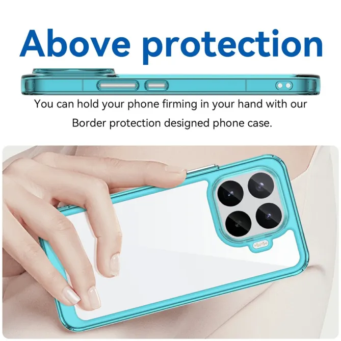 Coque Xiaomi 17T Pro Transparente Contour Coloré