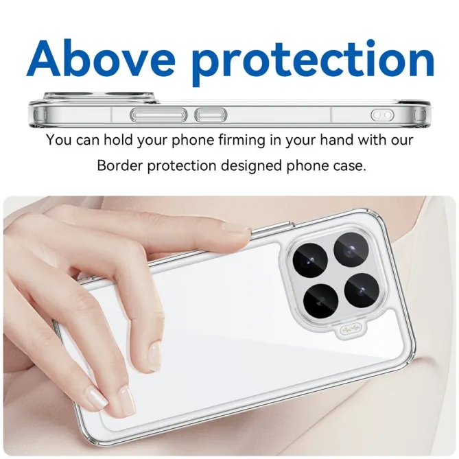 Coque Xiaomi 17T Pro Transparente Contour Coloré