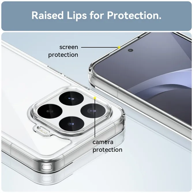 Coque Xiaomi 17T Pro Transparente Contour Coloré
