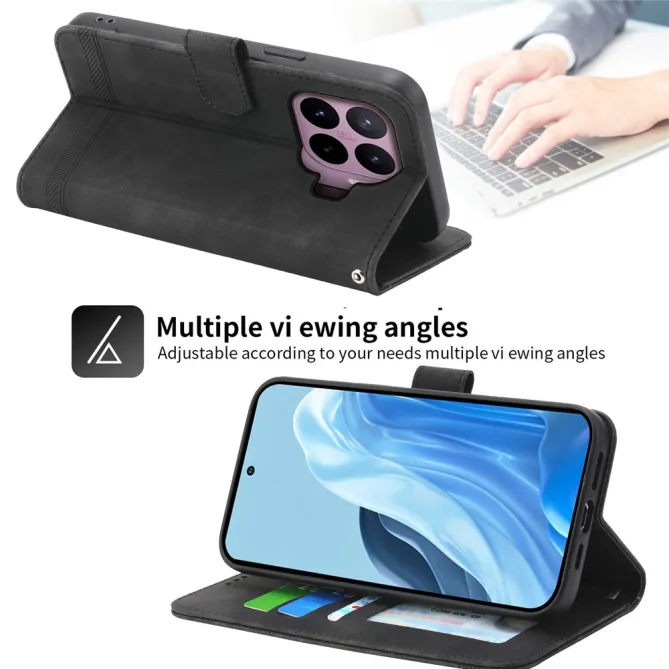 Housse Xiaomi 17T Pro Toucher Daim Lignes