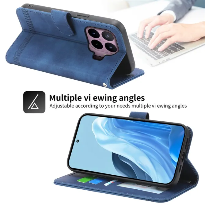 Housse Xiaomi 17T Pro Toucher Daim Lignes
