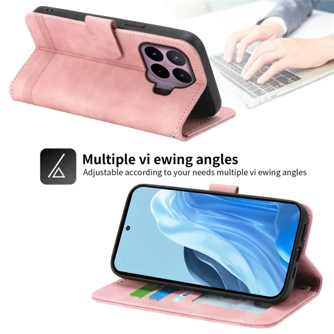 Housse Xiaomi 17T Pro Toucher Daim Lignes