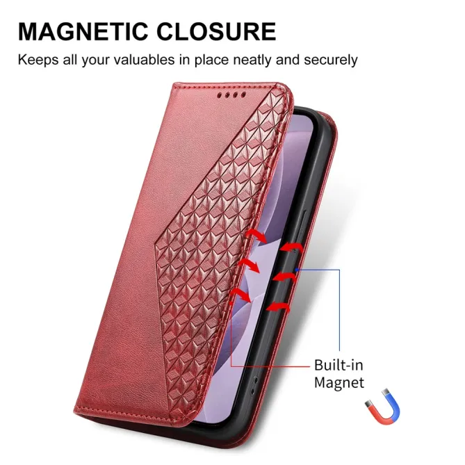 Étui Xiaomi 17T Pro Losanges en Relief