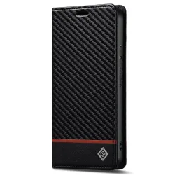 Étui Xiaomi 17T Pro Fibre de Carbone Bande Horizontale