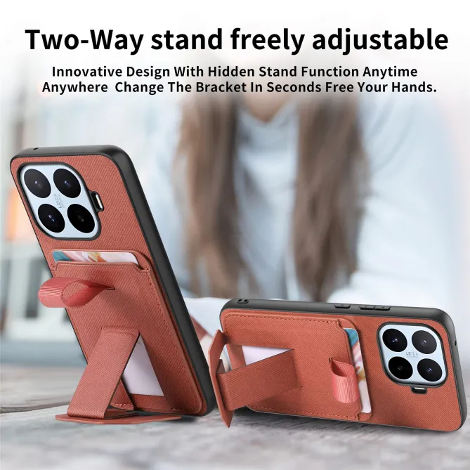 Coque Xiaomi 17T Pro Porte-Cartes et Béquille