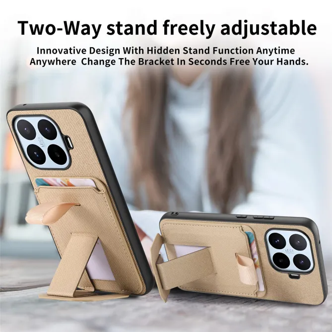 Coque Xiaomi 17T Pro Porte-Cartes et Béquille