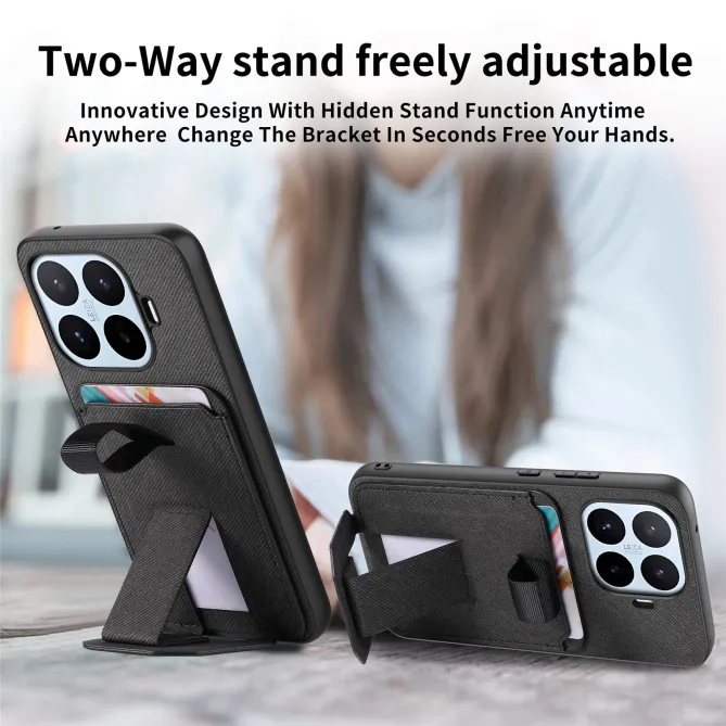 Coque Xiaomi 17T Pro Porte-Cartes et Béquille