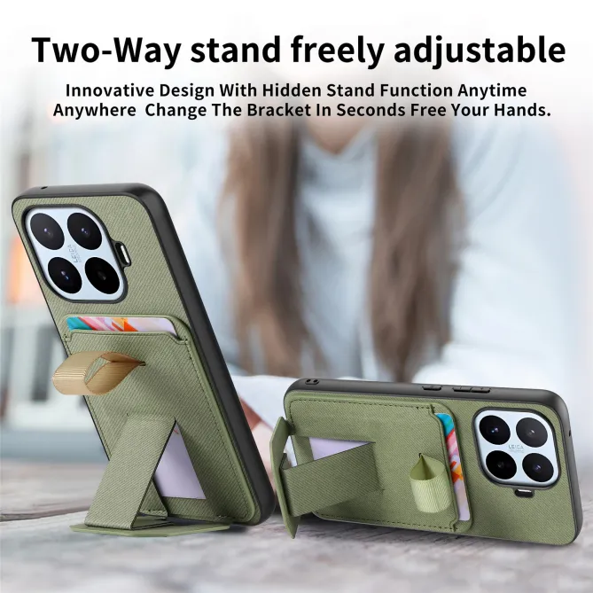 Coque Xiaomi 17T Pro Porte-Cartes et Béquille