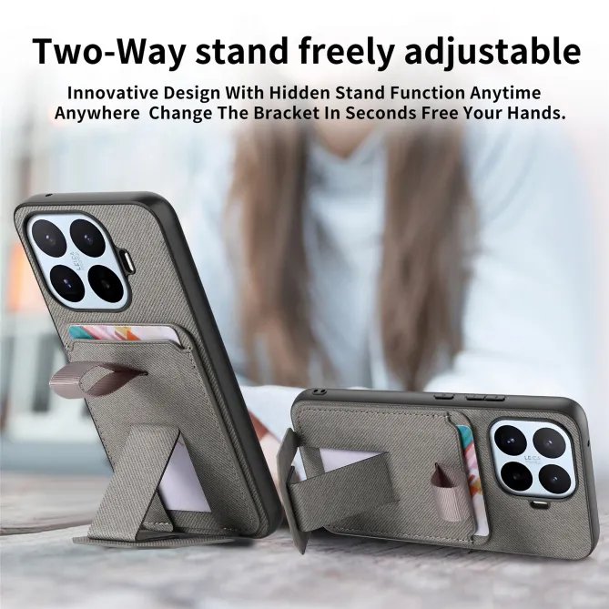 Coque Xiaomi 17T Pro Porte-Cartes et Béquille