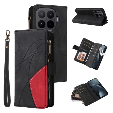 Housse Xiaomi 17T Pro Multi-Compartiments Bicolore Artistique