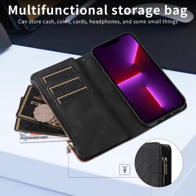 Housse Xiaomi 17T Pro Multi-Compartiments Bicolore Artistique