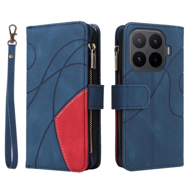 Housse Xiaomi 17T Pro Multi-Compartiments Bicolore Artistique
