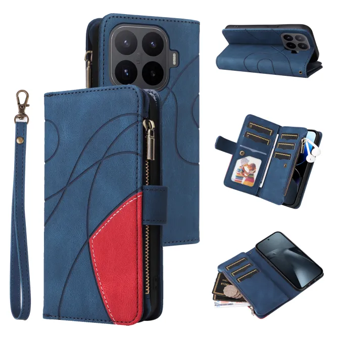 Housse Xiaomi 17T Pro Multi-Compartiments Bicolore Artistique