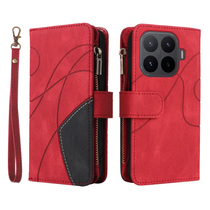 Housse Xiaomi 17T Pro Multi-Compartiments Bicolore Artistique