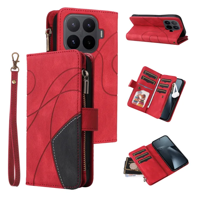 Housse Xiaomi 17T Pro Multi-Compartiments Bicolore Artistique