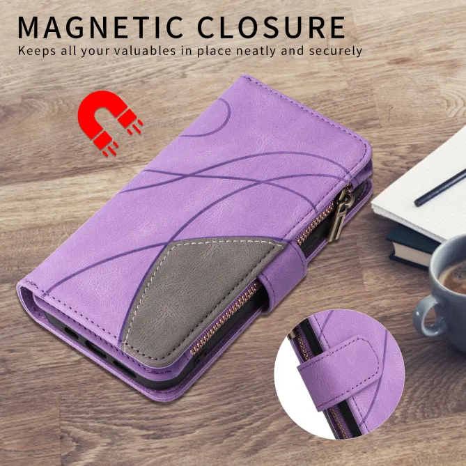 Housse Xiaomi 17T Pro Multi-Compartiments Bicolore Artistique