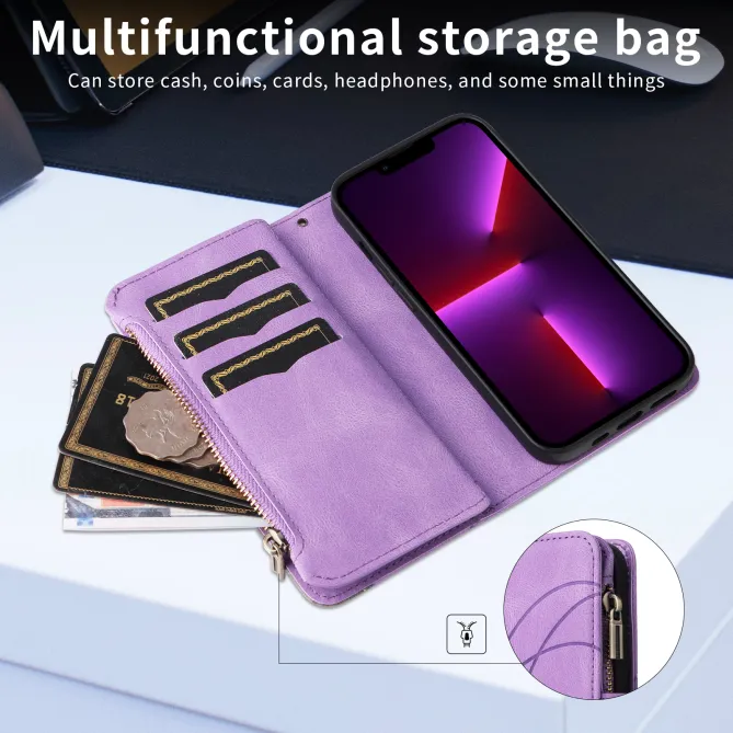 Housse Xiaomi 17T Pro Multi-Compartiments Bicolore Artistique