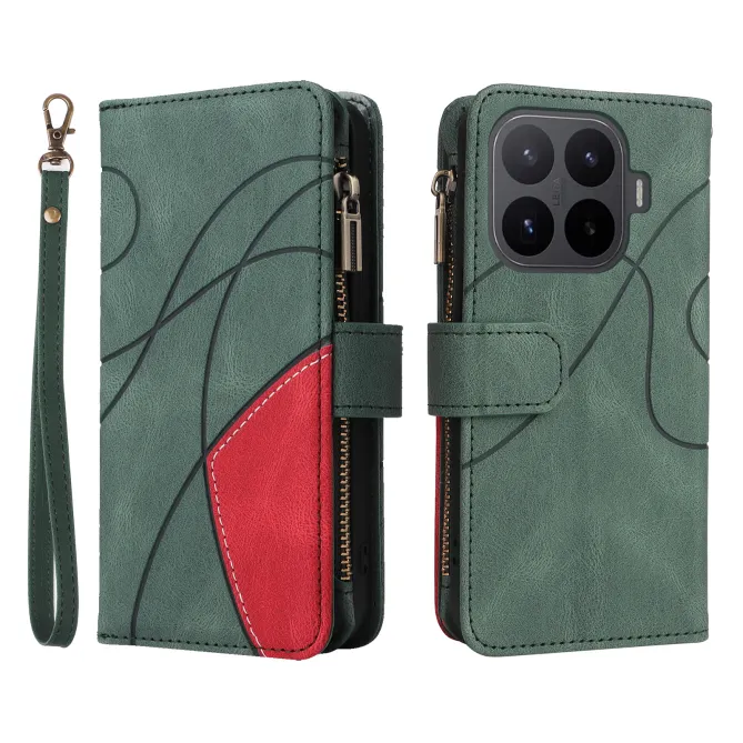 Housse Xiaomi 17T Pro Multi-Compartiments Bicolore Artistique