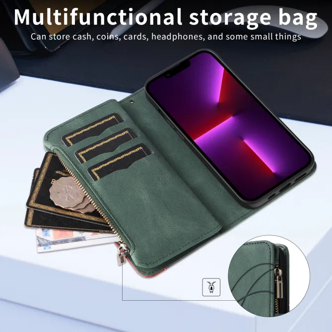Housse Xiaomi 17T Pro Multi-Compartiments Bicolore Artistique