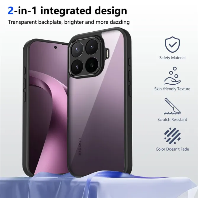 Coque Xiaomi 17T Pro Dos Transparent Cadre Mat