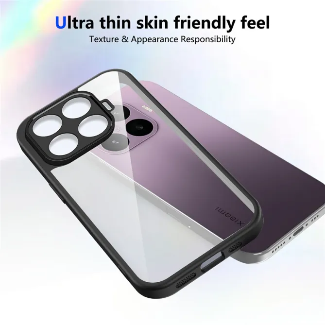 Coque Xiaomi 17T Pro Dos Transparent Cadre Mat