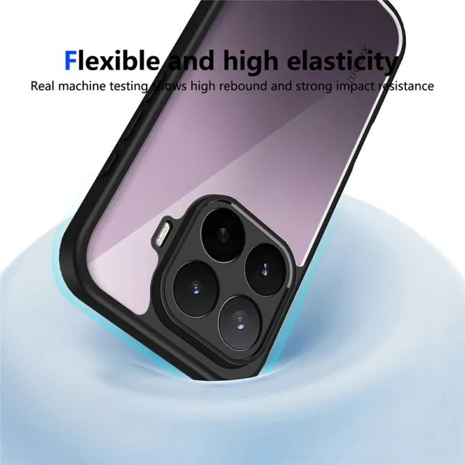 Coque Xiaomi 17T Pro Dos Transparent Cadre Mat