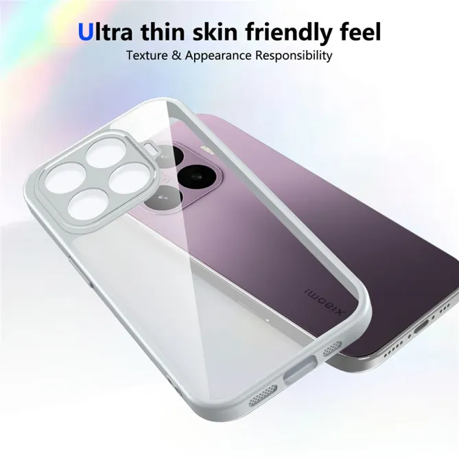 Coque Xiaomi 17T Pro Dos Transparent Cadre Mat