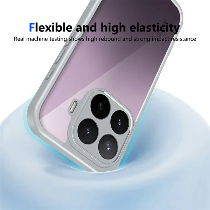 Coque Xiaomi 17T Pro Dos Transparent Cadre Mat
