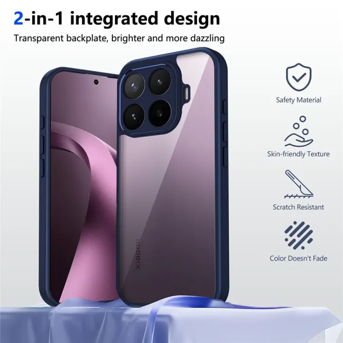 Coque Xiaomi 17T Pro Dos Transparent Cadre Mat