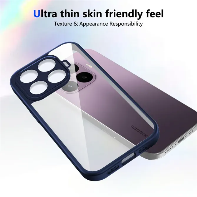 Coque Xiaomi 17T Pro Dos Transparent Cadre Mat