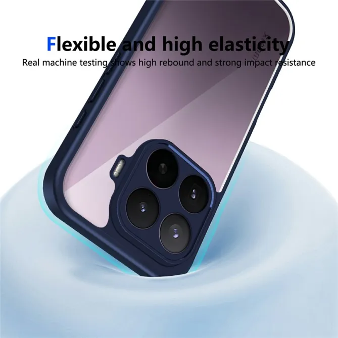 Coque Xiaomi 17T Pro Dos Transparent Cadre Mat