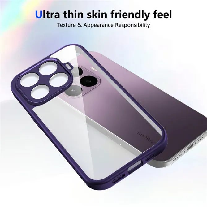 Coque Xiaomi 17T Pro Dos Transparent Cadre Mat