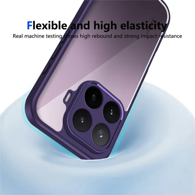Coque Xiaomi 17T Pro Dos Transparent Cadre Mat