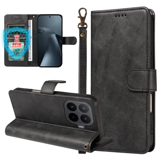 Housse Xiaomi 17T Pro RFID et Dragonne