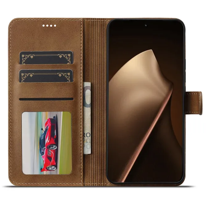 Housse Xiaomi 17T Pro Effet Cuir LC.IMEEKE