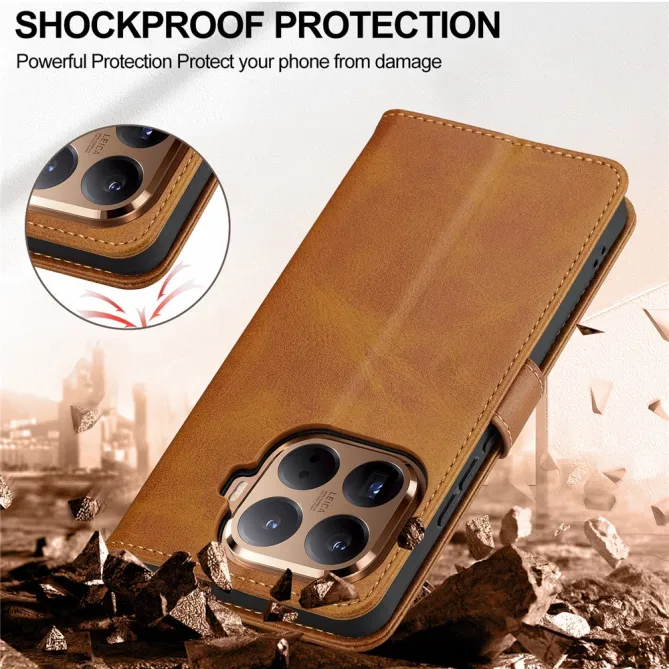 Housse Xiaomi 17T Pro Effet Cuir LC.IMEEKE