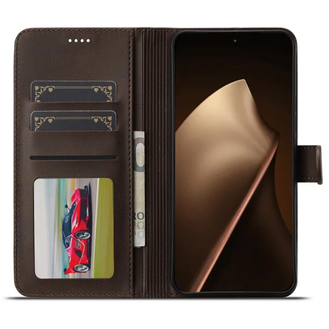 Housse Xiaomi 17T Pro Effet Cuir LC.IMEEKE