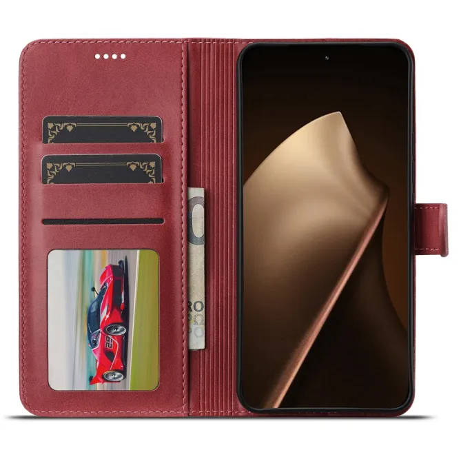 Housse Xiaomi 17T Pro Effet Cuir LC.IMEEKE