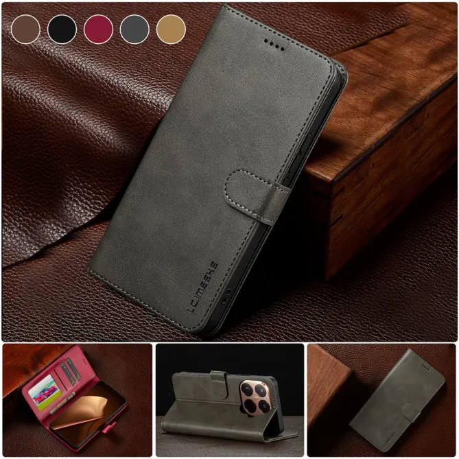 Housse Xiaomi 17T Pro Effet Cuir LC.IMEEKE