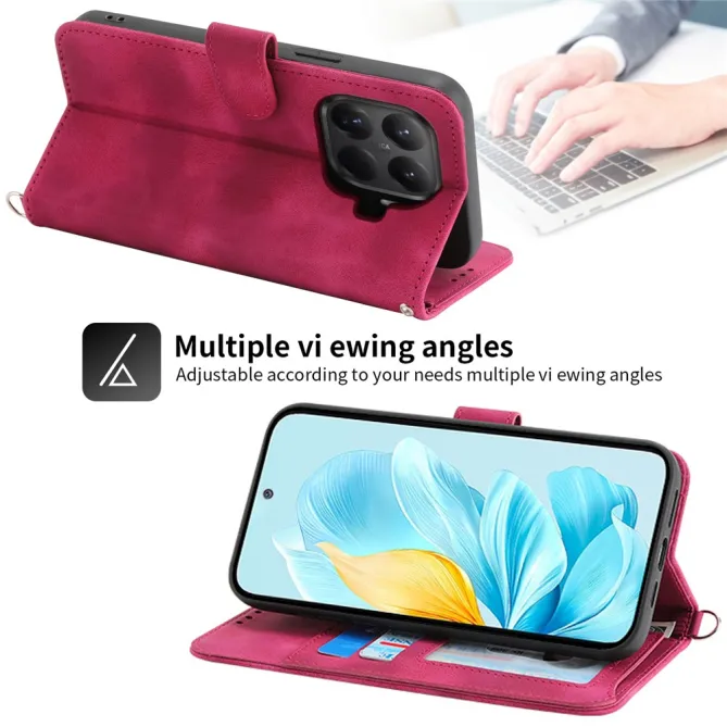 Étui Xiaomi 17T Pro Dentelle Embossée Bandoulière