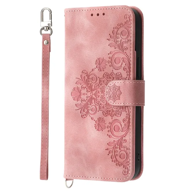 Étui Xiaomi 17T Pro Dentelle Embossée Bandoulière