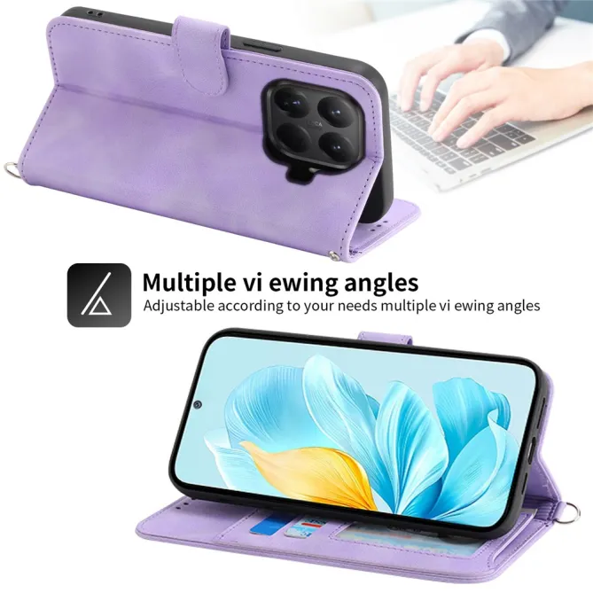 Étui Xiaomi 17T Pro Dentelle Embossée Bandoulière