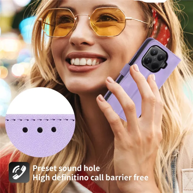 Étui Xiaomi 17T Pro Dentelle Embossée Bandoulière