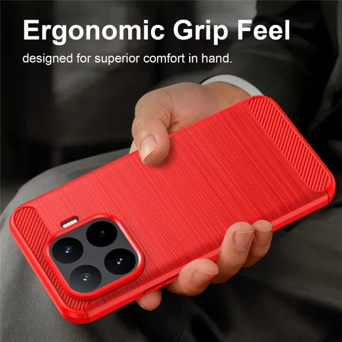 Coque Xiaomi 17T Pro Effet Brossé Carbone